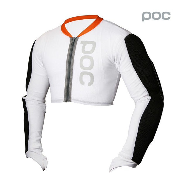 Immagine di Poc Full Arm Jacket Jr - White 1001