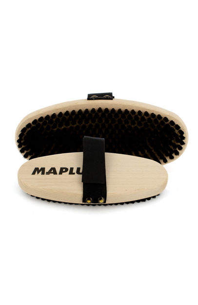 Picture of MAPLUS MANUAL OVAL SOFT HORSEHAIR BRUSH 