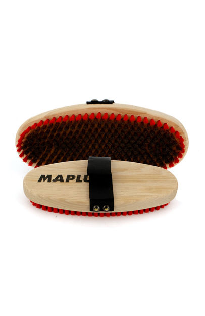 Picture of MAPLUS OVAL SOFT BRASS HAND BRUSH