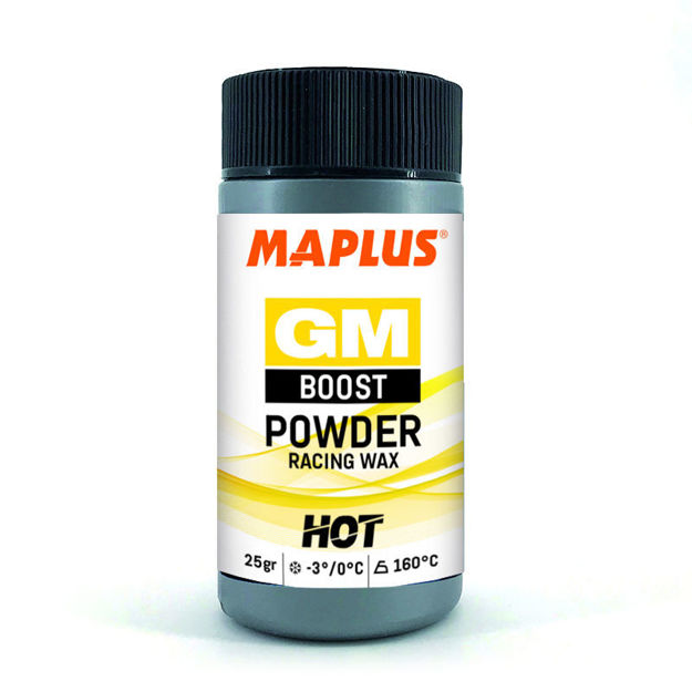 Immagine di MAPLUS WAX GM BOOST  -3° / 0°C POWDER  HOT 25 GR